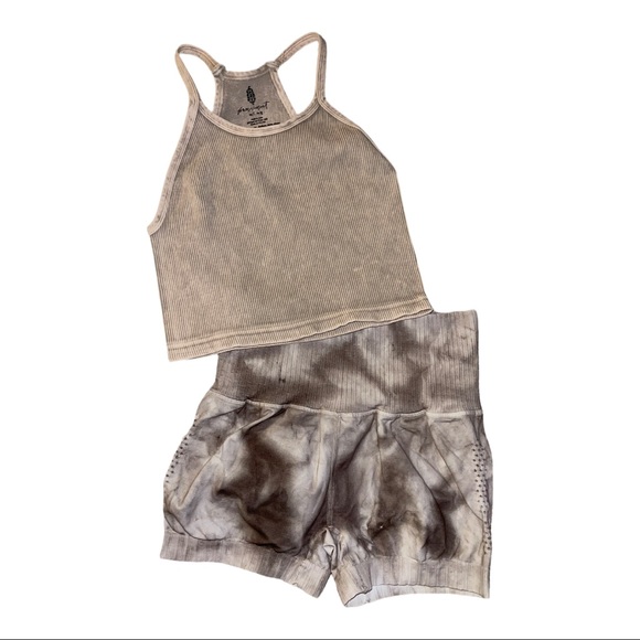 NEW Free People Good Karma Shorts & Happiness top set - Picture 4 of 7